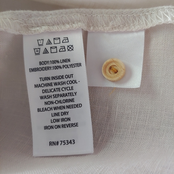 C&C California 100% Linen Dress size XS - Picture 9 of 10